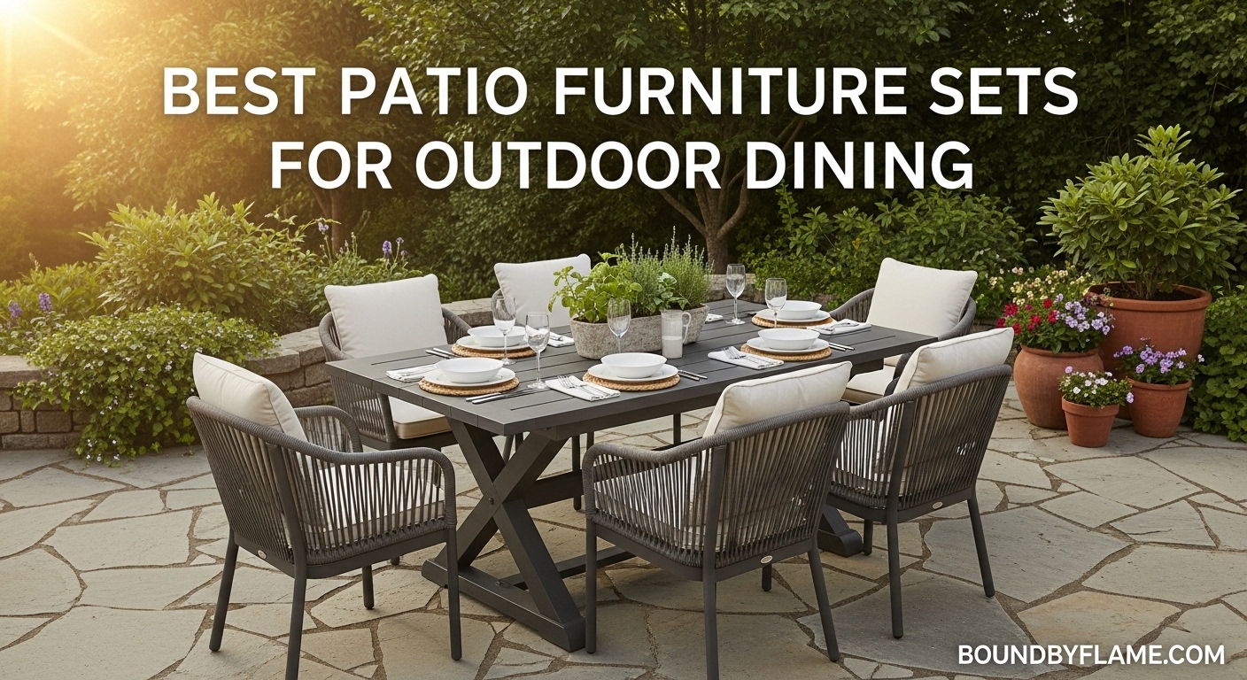 Best Patio Furniture Sets for Outdoor Dining