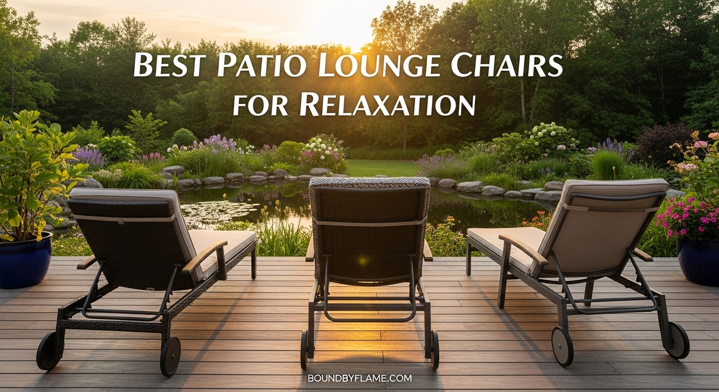 Best Patio Lounge Chairs for Relaxation