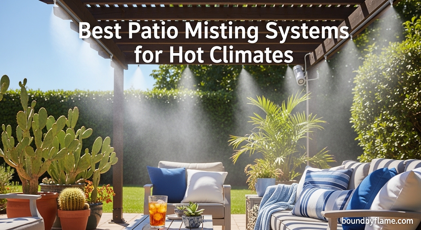 Best Patio Misting Systems for Hot Climates