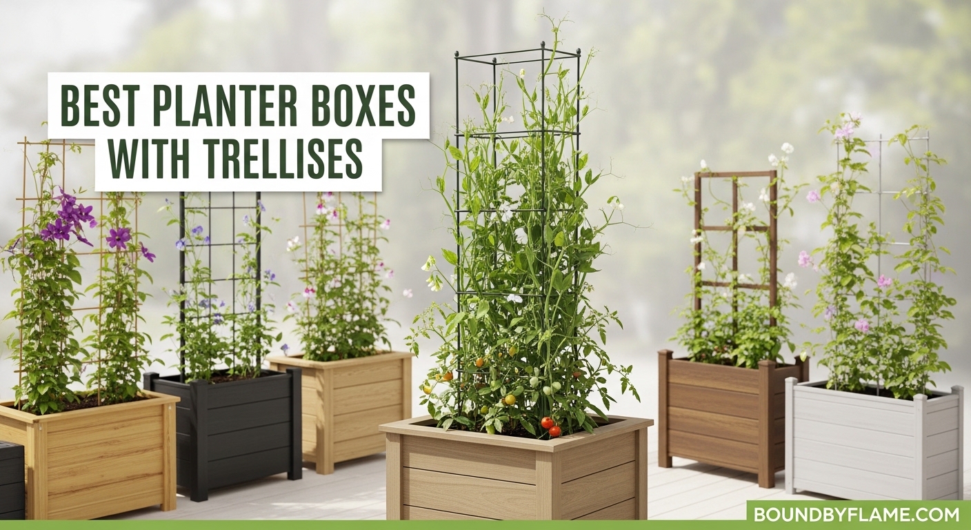 Best Planter Boxes with Trellises