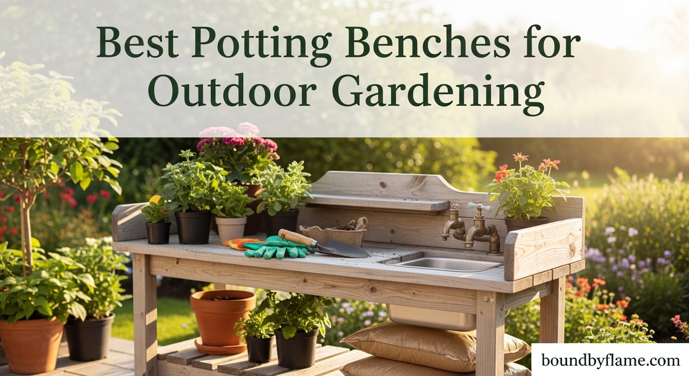 Best Potting Benches for Outdoor Gardening