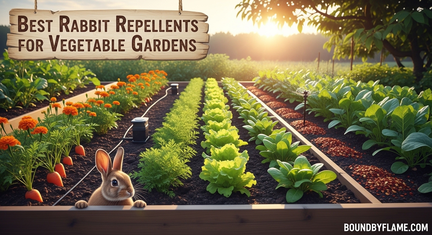 Best Rabbit Repellents for Vegetable Gardens