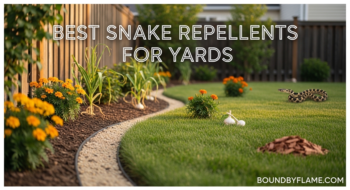 Best Snake Repellents for Yards