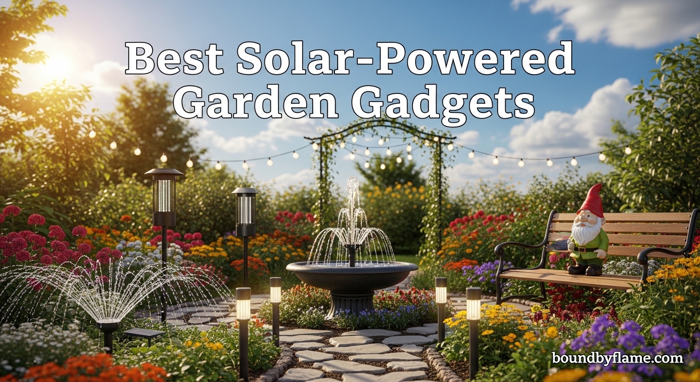 Best Solar-Powered Garden Gadgets