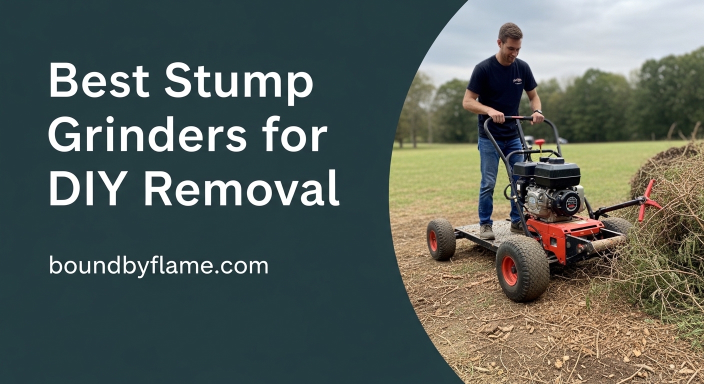 Best Stump Grinders for DIY Removal