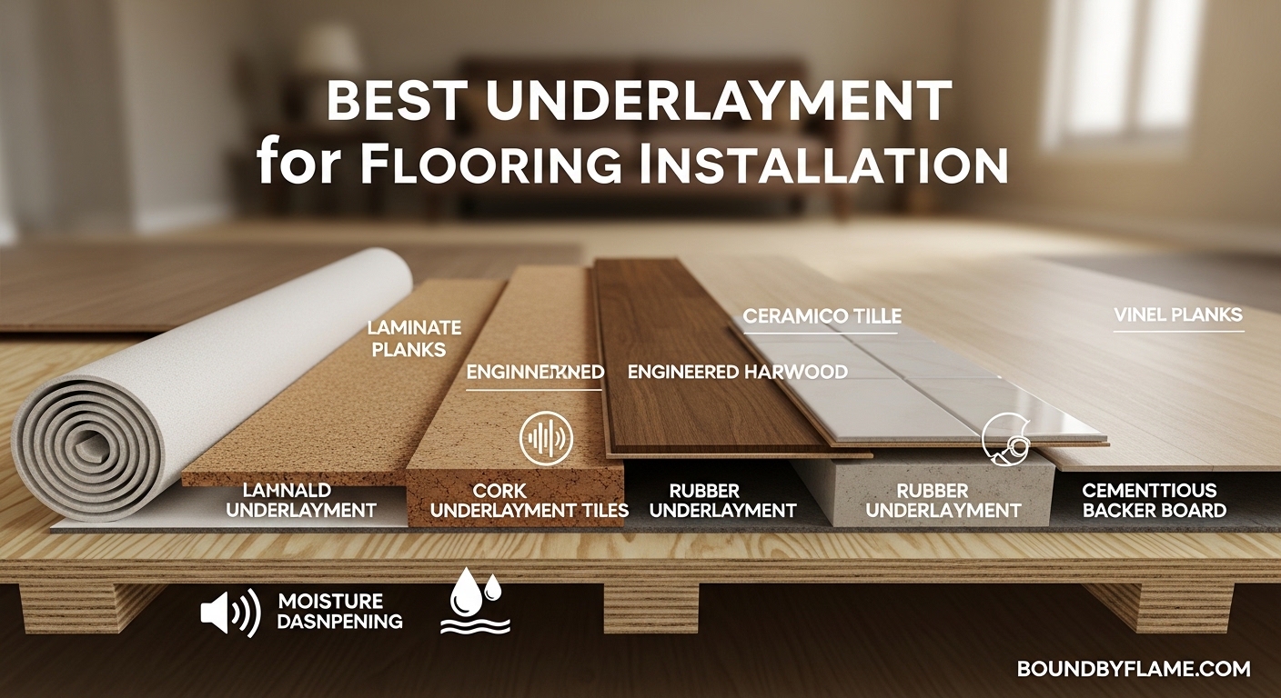 Best Underlayment for Flooring Installation