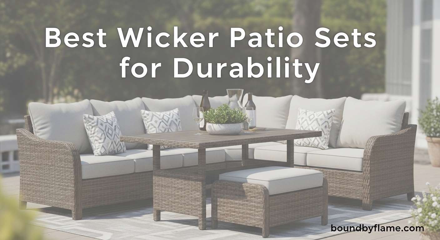 Best Wicker Patio Sets for Durability