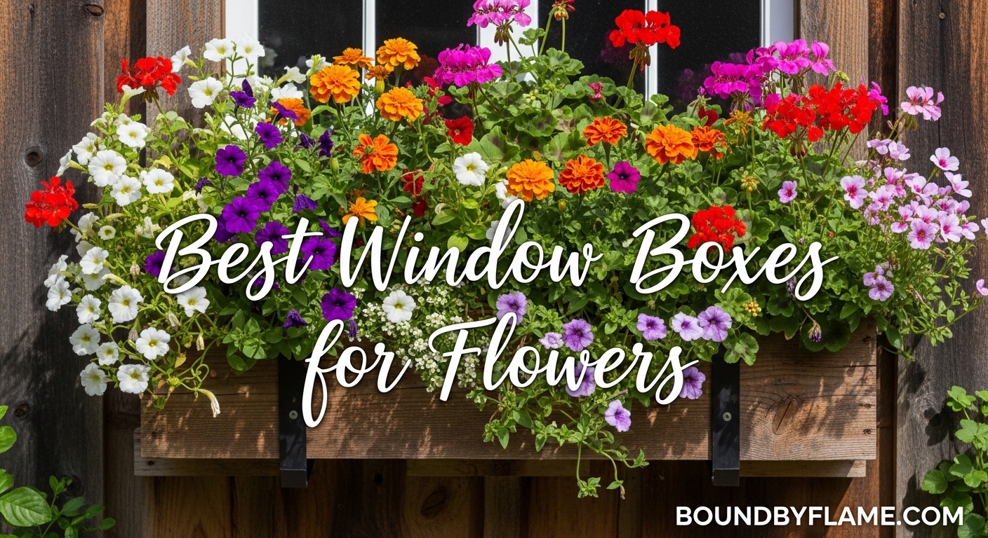 Best Window Boxes for Flowers