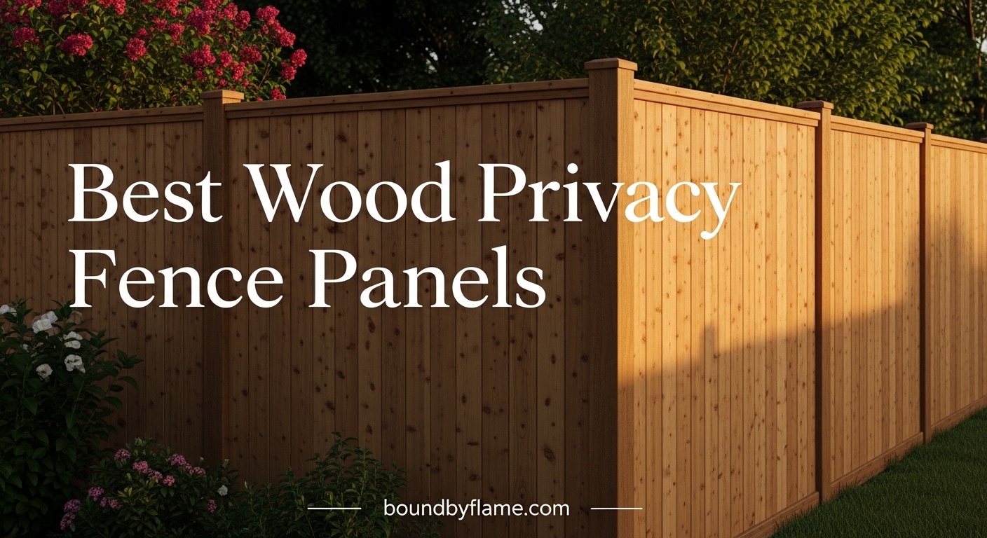 Best Wood Privacy Fence Panels