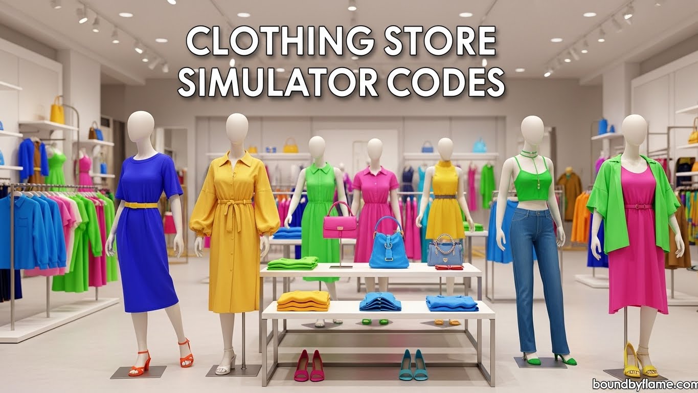 Clothing Store Simulator Codes
