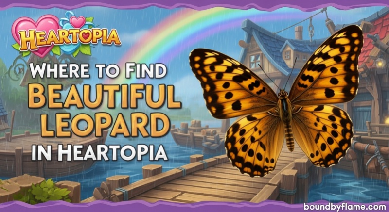 Find Beautiful Leopard in Heartopia