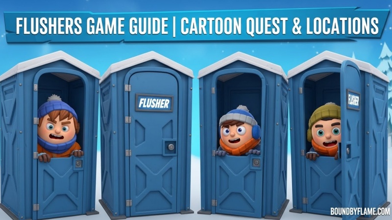 Flushers Locations in Fortnite