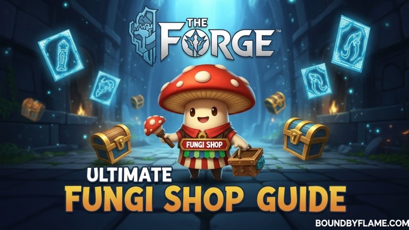 Fungi Store Items in The Forge
