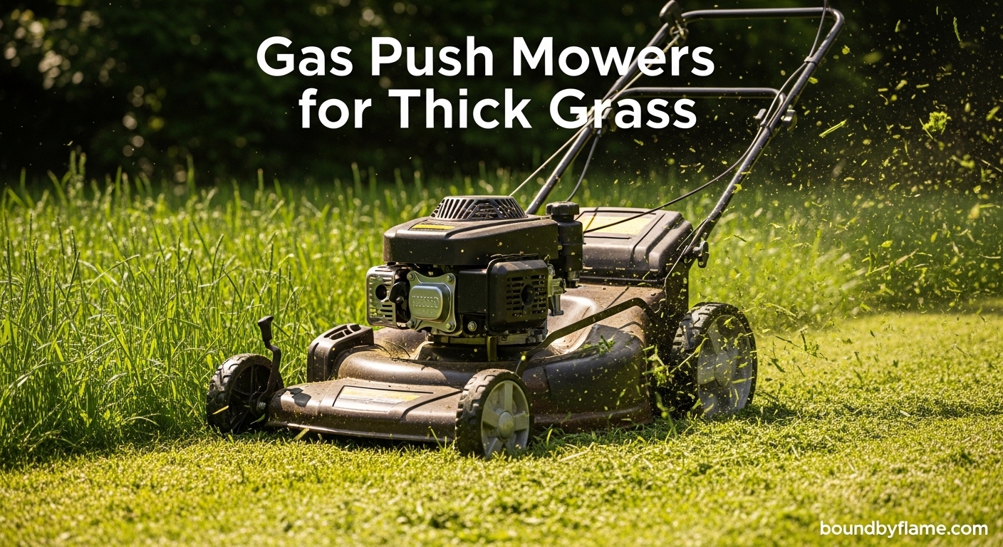 Gas Push Mowers for Thick Grass