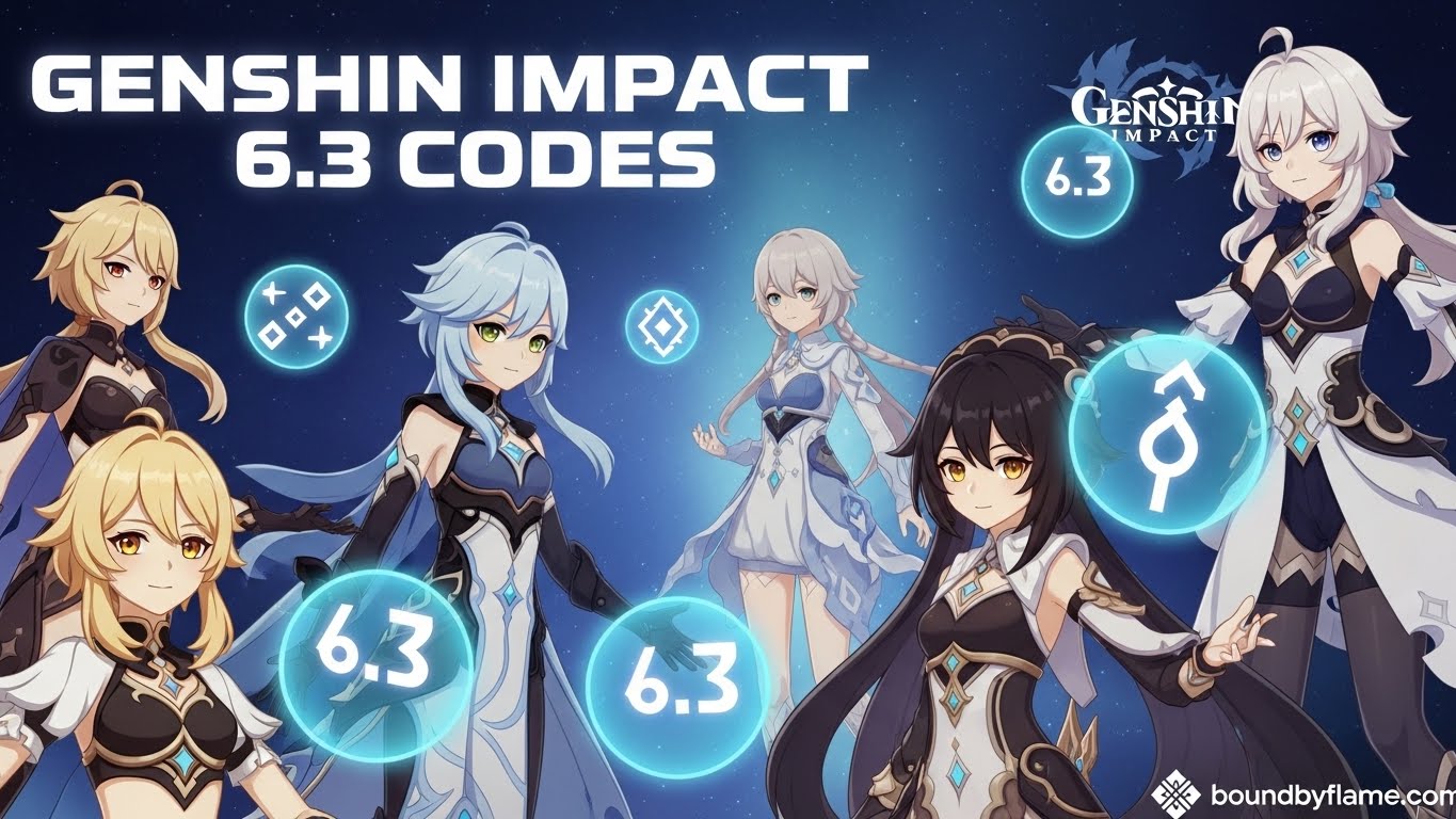 Genshin Impact 6.3 Codes
