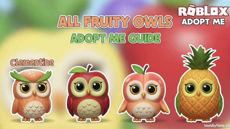 Get All Fruity Owls in Adopt Me