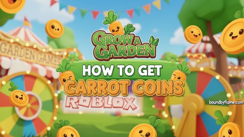Get Carrot Coins in Grow a Garden