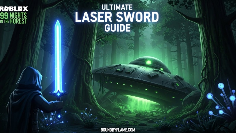 Get Laser Sword 99 Nights in The Forest