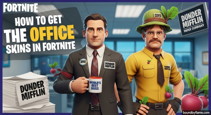 Get Office Skins in Fortnite