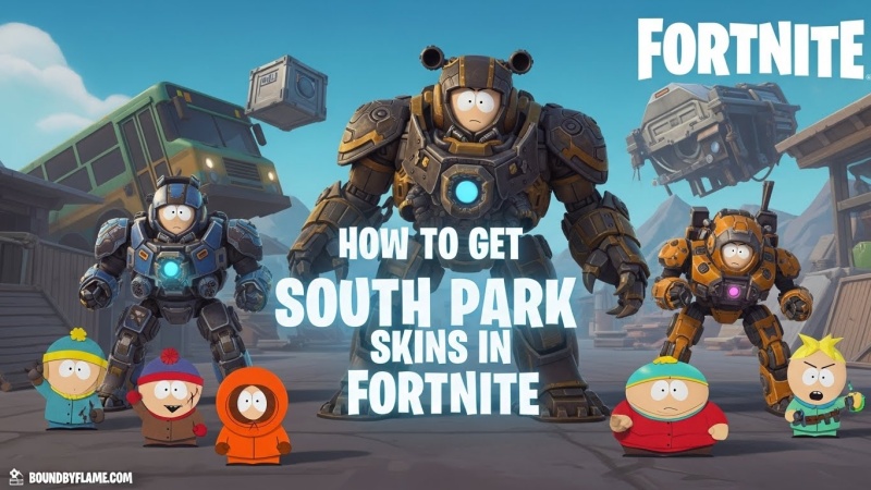 Get South Park Skins in Fortnite