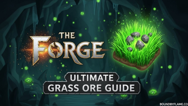 Grass Ore in The Forge