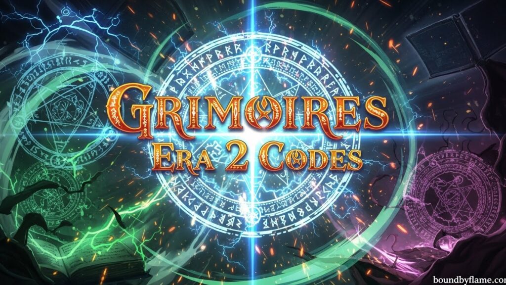 Grimoires Era 2 Codes (March 2026) 17+ New Codes Available
