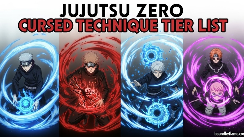 Jujutsu Zero Cursed Technique Tier List