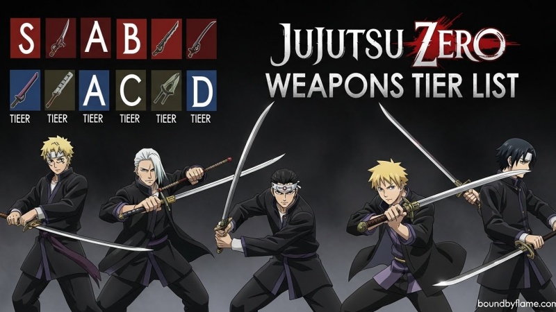 Jujutsu Zero Weapons Tier List