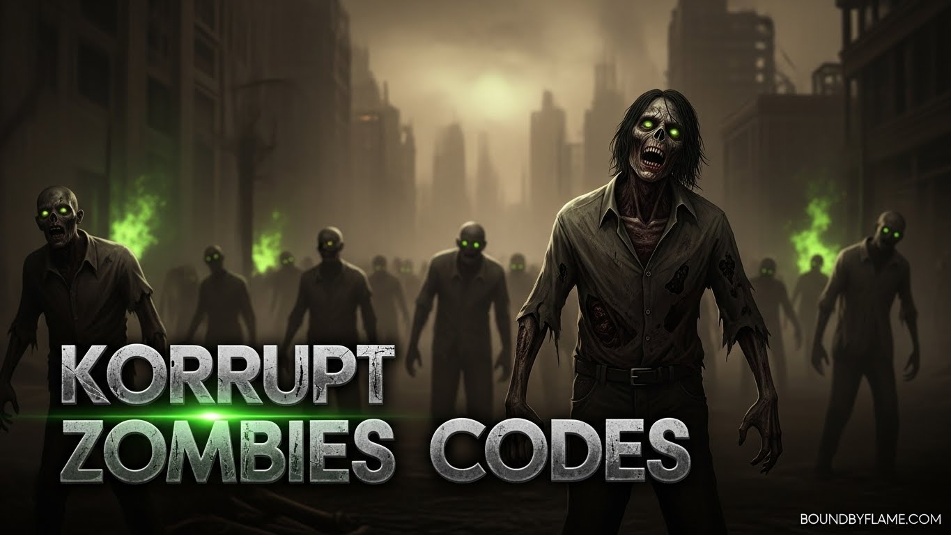 Korrupt Zombies Codes