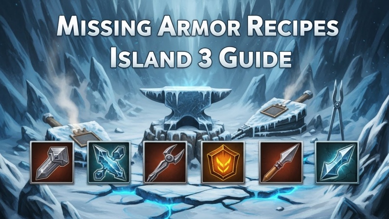 Missing Armor Recipes Island 3 Forge