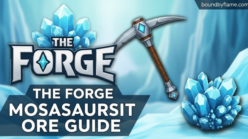 Mosasaursit Ore in The Forge