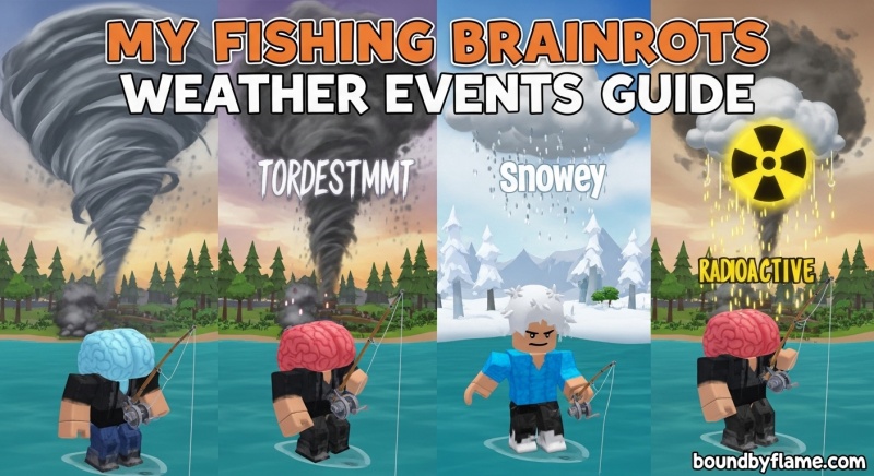 My Fishing Brainrots Weather Events Guide