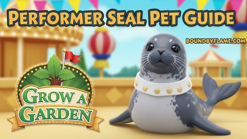 Performer Seal Pet in Grow a Garden