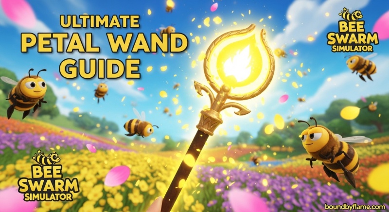 Petal Wand Features in Bee Swarm Simulator