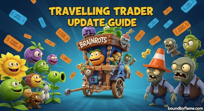 Plants vs Brainrots Travelling Trader