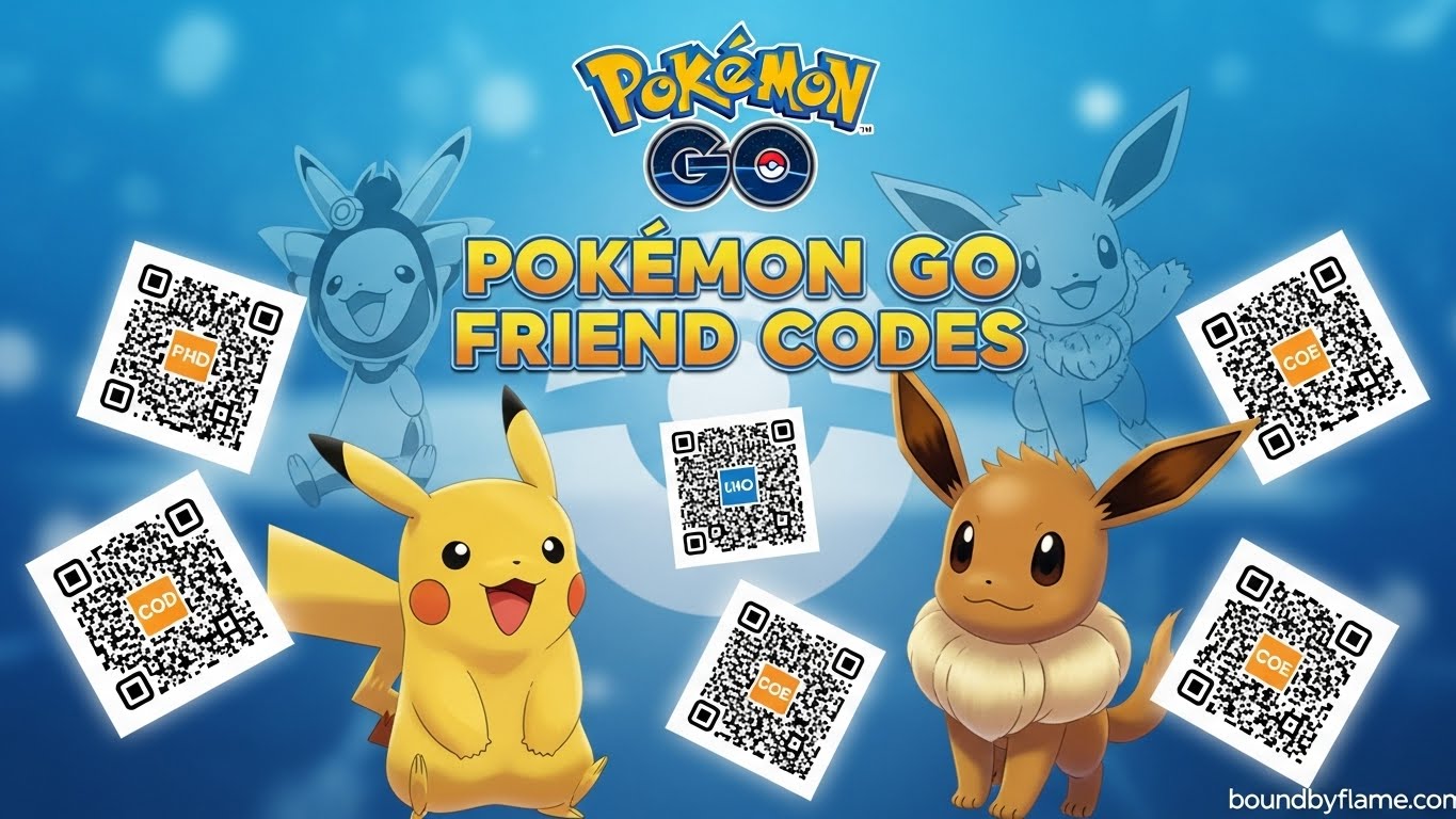 Pokemon GO Friend Codes March 2026 1 New Codes Available