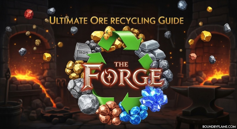 Recycle Ores in The Forge