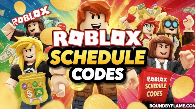 Roblox Schedule Codes March 2026 5 New Codes Available Roblox Schedule Codes 768x432 