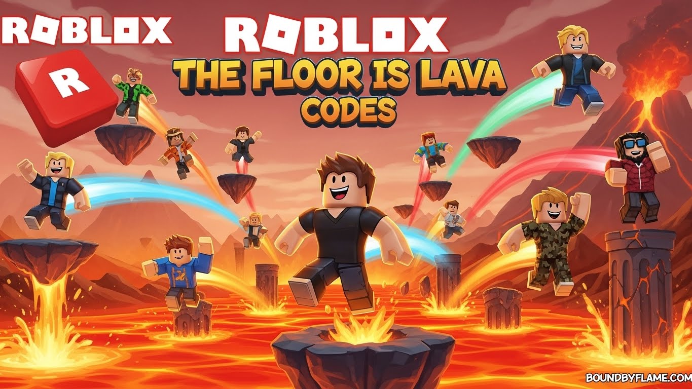 Roblox The Floor Is Lava Codes February 2026 2 New Codes Available Roblox The Floor Is Lava Codes 