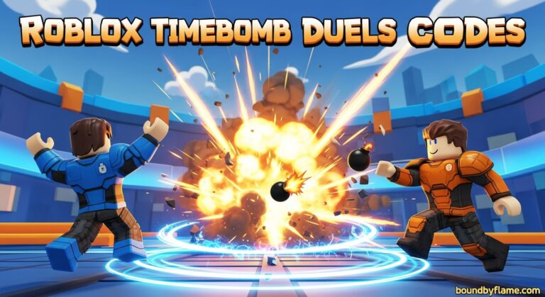 Roblox Timebomb Duels Codes March 2026 1 New Codes Available Roblox Timebomb Duels Codes 768x419 