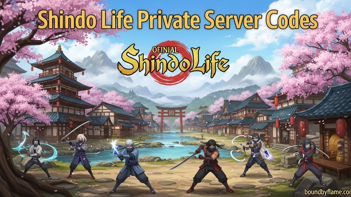 Shindo Life Private Server Codes