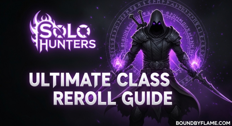 Solo Hunters Class Reroll Guide