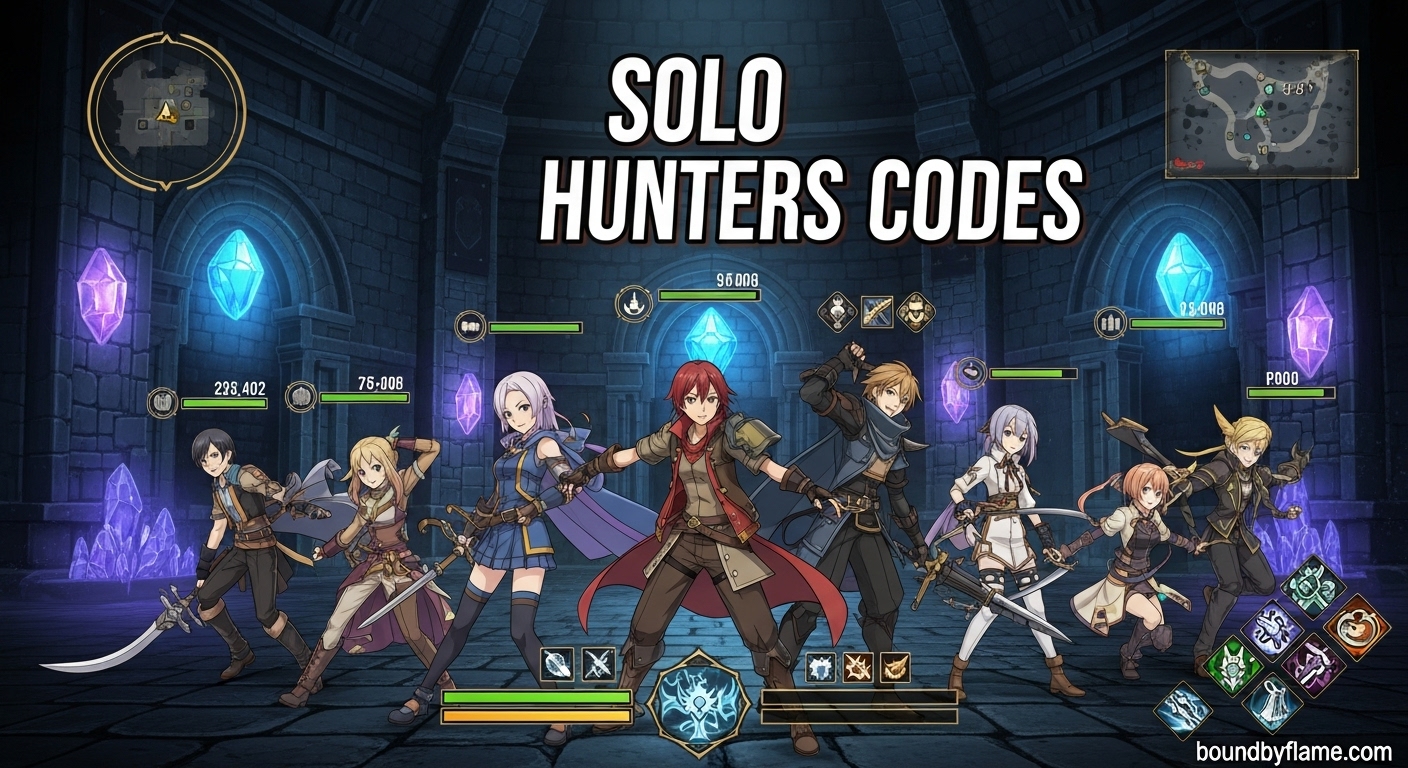 Solo Hunters Codes