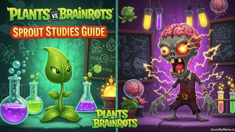 Sprout Studies in Plants vs Brainrots