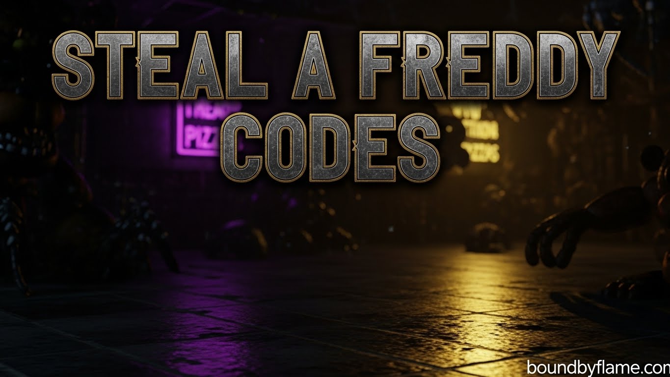 Steal a Freddy Codes