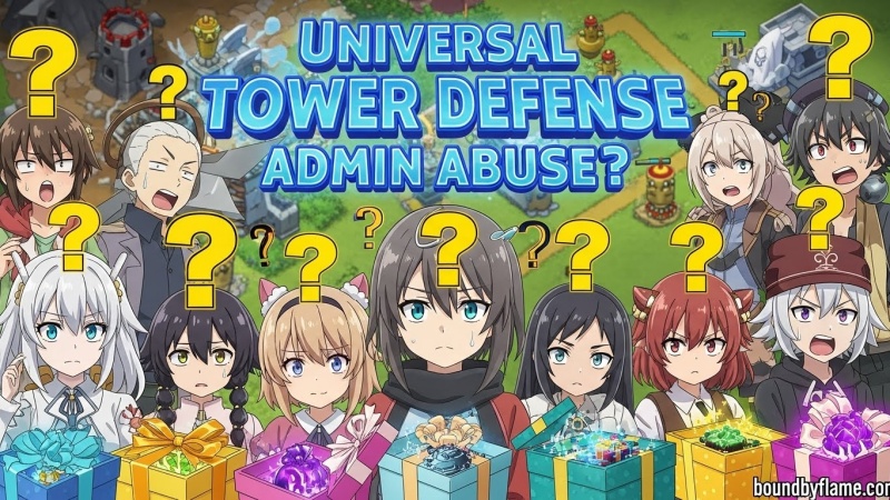 Universal Tower Defense admin Abuse