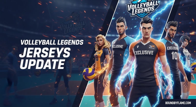 Volleyball Legends Jersey Release