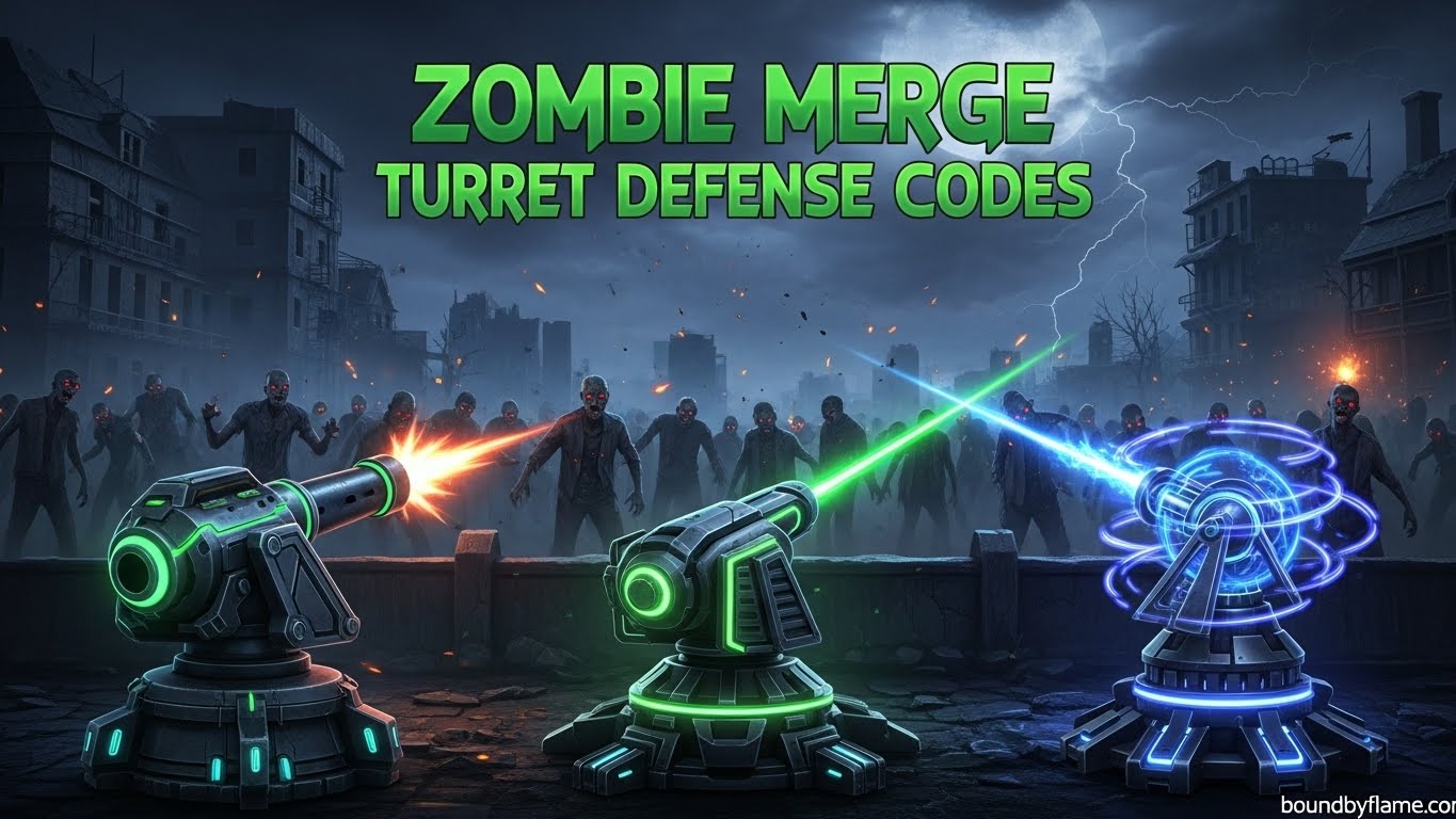 Zombie Merge Turret Defense Codes
