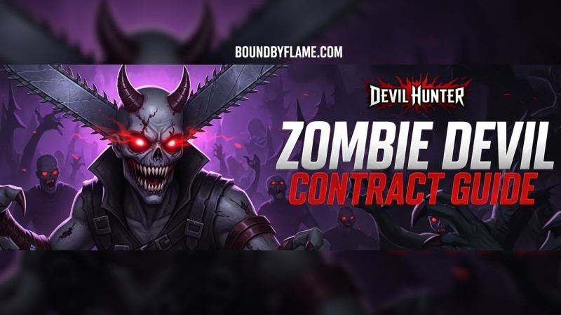 Zombies Contract in Devil Hunter