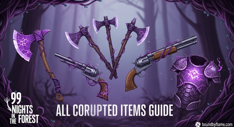 All Corrupted Items in 99 Nights in The Forest